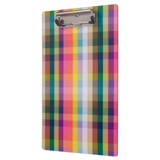 Abstraktes schottisches kariertes klemmbrett (Links)