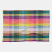 Abstraktes schottisches kariertes küchentuch (Horizontal)