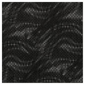 Abstraktes Schwarz-Swirbel-Muster Stoff (Nahaufnahme)