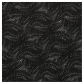 Abstraktes Schwarz-Swirbel-Muster Stoff (Muster)