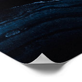 Abstraktes Schwarz-Weiß-Bild Poster (Ecke)