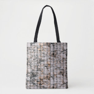 Abstraktes Schwarz-Weiß-Bild Tasche