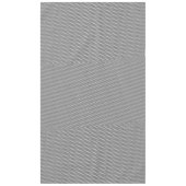 Abstraktes Schwarz-Weiß-Muster Tischdecke (Vorderseite)