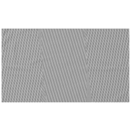 Abstraktes Schwarz-Weiß-Muster Tischdecke (Vorderseite (Horizontal))