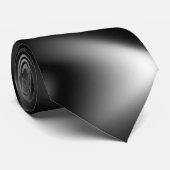 Abstraktes Schwarz-Weiß-Wetter Krawatte (Gerollt)