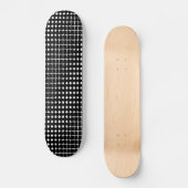 Abstraktes Schwarzes Muster Skateboard (Vorderseite)