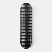 Abstraktes Schwarzes Muster Skateboard (Vorderseite)