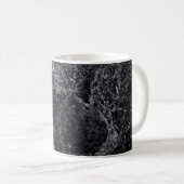 Abstraktes Schwarzweiß-Bild Kaffeetasse (VorderseiteRechts)