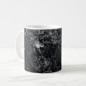 Abstraktes Schwarzweiß-Bild Kaffeetasse (Vorderseite Links)