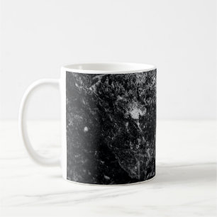 Abstraktes Schwarzweiß-Bild Kaffeetasse