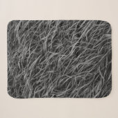 Abstraktes Schwarzweiß-Bild Sherpadecke (Vorderseite (Horizontal))