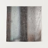 Abstraktes Schwarzweiß-Bild Wandteppich (Vorderseite (Horizontal))