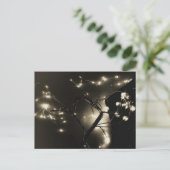 Abstraktes Schwarzweiß-Foto Postkarte (Stehend Vorderseite)