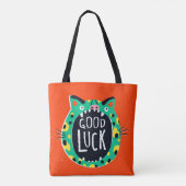 Abstraktes Schwein Glücksschwein Tasche (Rückseite)