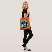 Abstraktes Schwein Glücksschwein Tasche (Am Model)