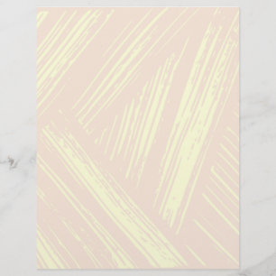 Abstraktes Scrapbook-Papier aus Gelb und Pfirsich