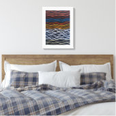 Abstraktes Seefront-Gemälde von Alfred Fox Leinwanddruck (Insitu (Schlafzimmer))