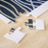 Abstraktes Seefront-Gemälde von Alfred Fox Puzzle (Seite)