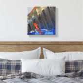 Abstraktes Segel Leinwanddruck (Insitu (Schlafzimmer))