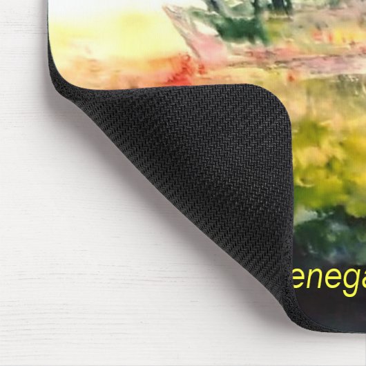 abstraktes segelndes Mousepad (Ecke)