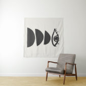 Abstraktes Sehvermögen mit Balanciersteinen Trends Wandteppich (Beispiel (Horizontal))