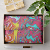 abstraktes Seidenpapier des Strudels (Geschenk)