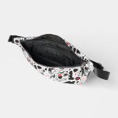 Abstraktes Shapescape-Muster Bauchtasche (Offen)