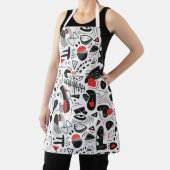 Abstraktes Shapescape-Muster Schürze (InSitu)