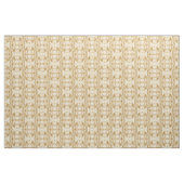 Abstraktes Sheer Cream Beige Muster Stoff (Yard (91,4 cm))