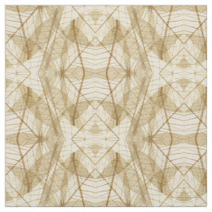 Abstraktes Sheer Cream Beige Muster Stoff