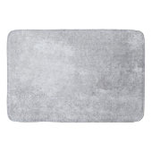 Abstraktes Silberpapier Badematte (Vorderseite)