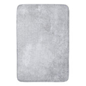 Abstraktes Silberpapier Badematte (Vorderseite Vertikal)