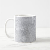 Abstraktes Silberpapier Kaffeetasse (Links)