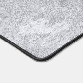 Abstraktes Silberpapier Schreibtischunterlage (Ecke)