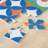 Abstraktes skandinavisches Folkloremuster Puzzle (Seite)