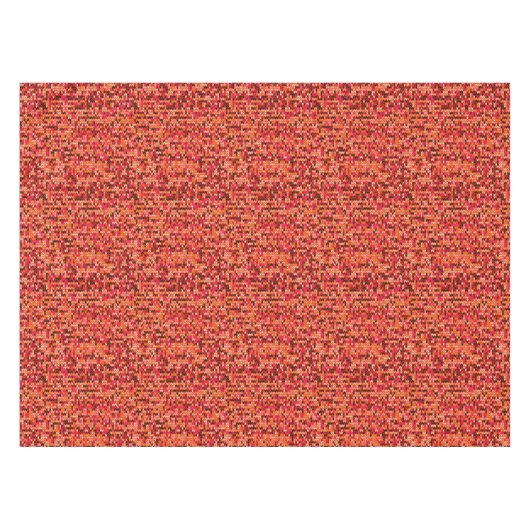 Abstraktes skandinavisches Muster in rotem Schatte Tischdecke (Vorderseite (Horizontal))