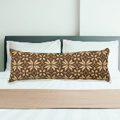 Abstraktes skandinavisches Muster Seitenschläferkissen