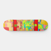 Abstraktes Skateboard (Horizontal)