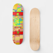 Abstraktes Skateboard (Vorderseite)