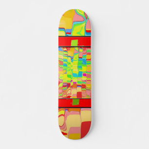 Abstraktes Skateboard