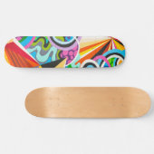 Abstraktes Skateboard (Horizontal)