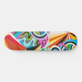 Abstraktes Skateboard (Horizontal)