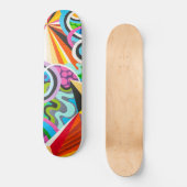 Abstraktes Skateboard (Vorderseite)