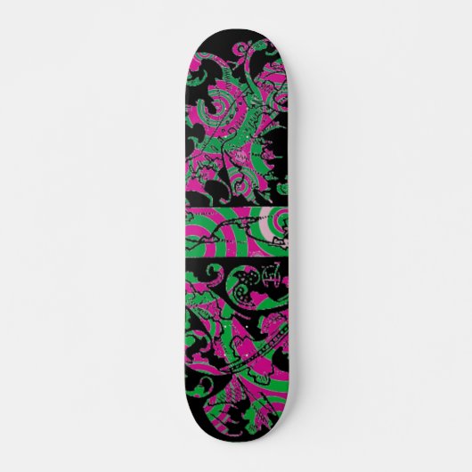 Abstraktes Skateboard (Vorne)