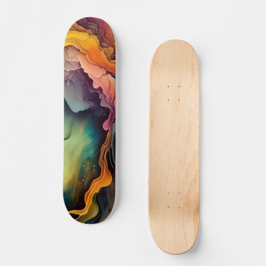 Abstraktes Skateboard (Vorderseite)