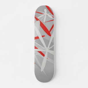 Abstraktes Skateboard