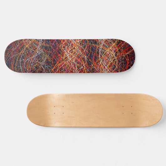 Abstraktes Skateboard (Horizontal)