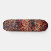 Abstraktes Skateboard (Horizontal)