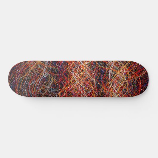 Abstraktes Skateboard (Horizontal)