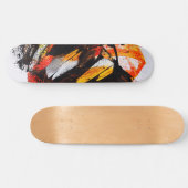 Abstraktes Skateboard (Horizontal)